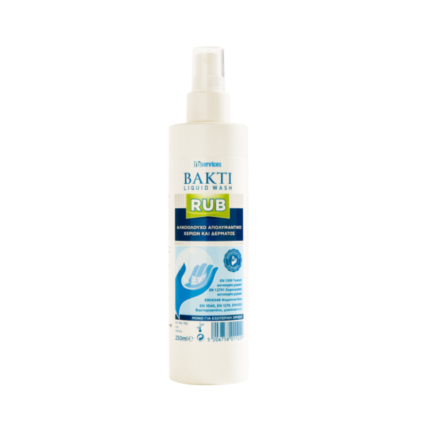 Baktiwash Liquid Rub Spray 250ml
