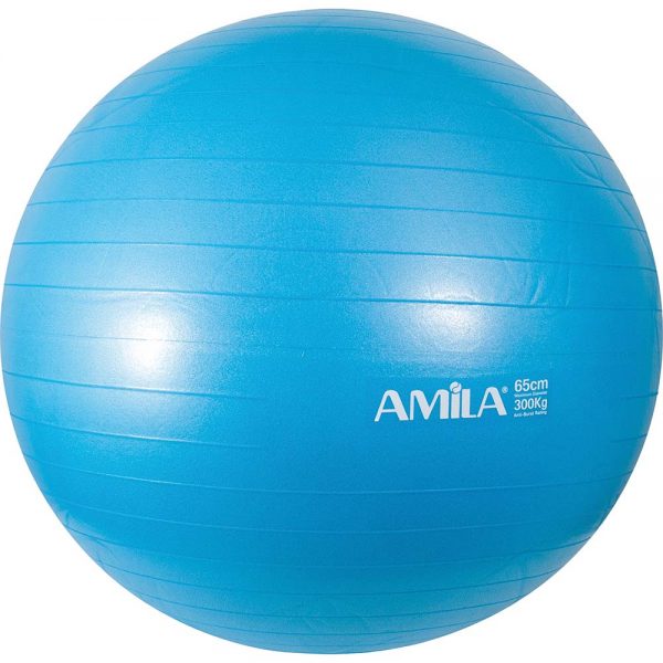 Amila Μπάλα Γυμναστικής Μπλε 65cm