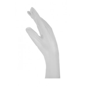 Γάντια Βινυλίου Λευκό χωρίς πούδρα