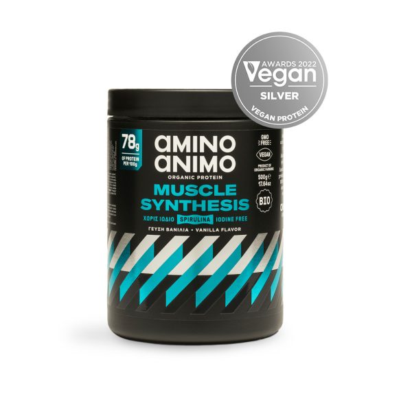 Amino Animo Πρωτεΐνη Power Muscle Synthesis 500gr