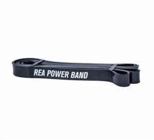 Rea Power Band Λάστιχο Γυμναστικής 208cm x 2.2cm Μαύρο