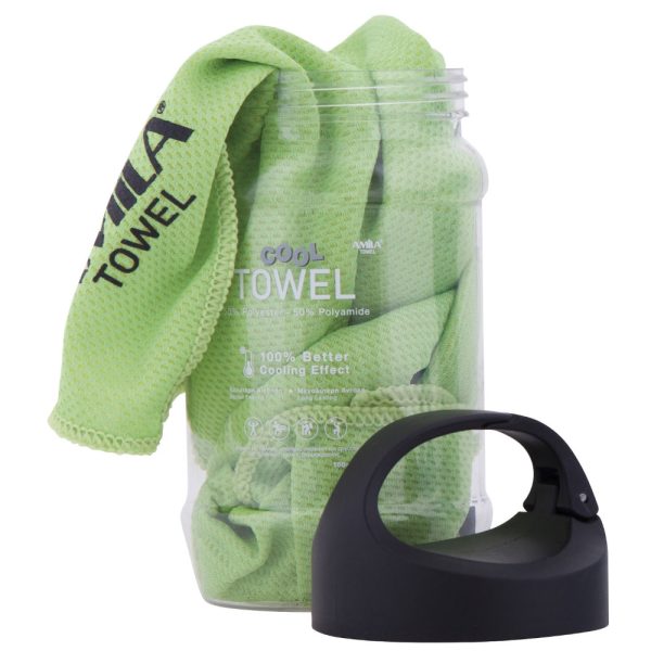 Amila Πετσέτα Cool Towel Πράσινη(2)