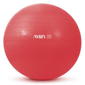 Amila Gymball 75cm Μπάλα Γυμναστικής Κόκκινη
