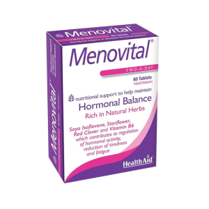 Health Aid Menovital Για Την Εμμηνόπαυση - 60 Ταμπλέτες