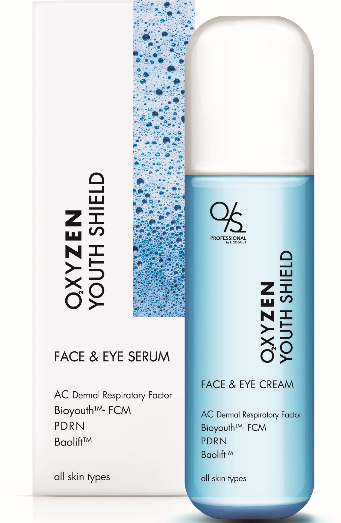 Κρέμα προσώπου και ματιών OXYZEN YOUTH SHIELD 50ml